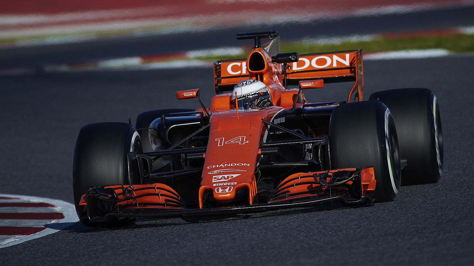 Fernando Alonso, en Montmeló