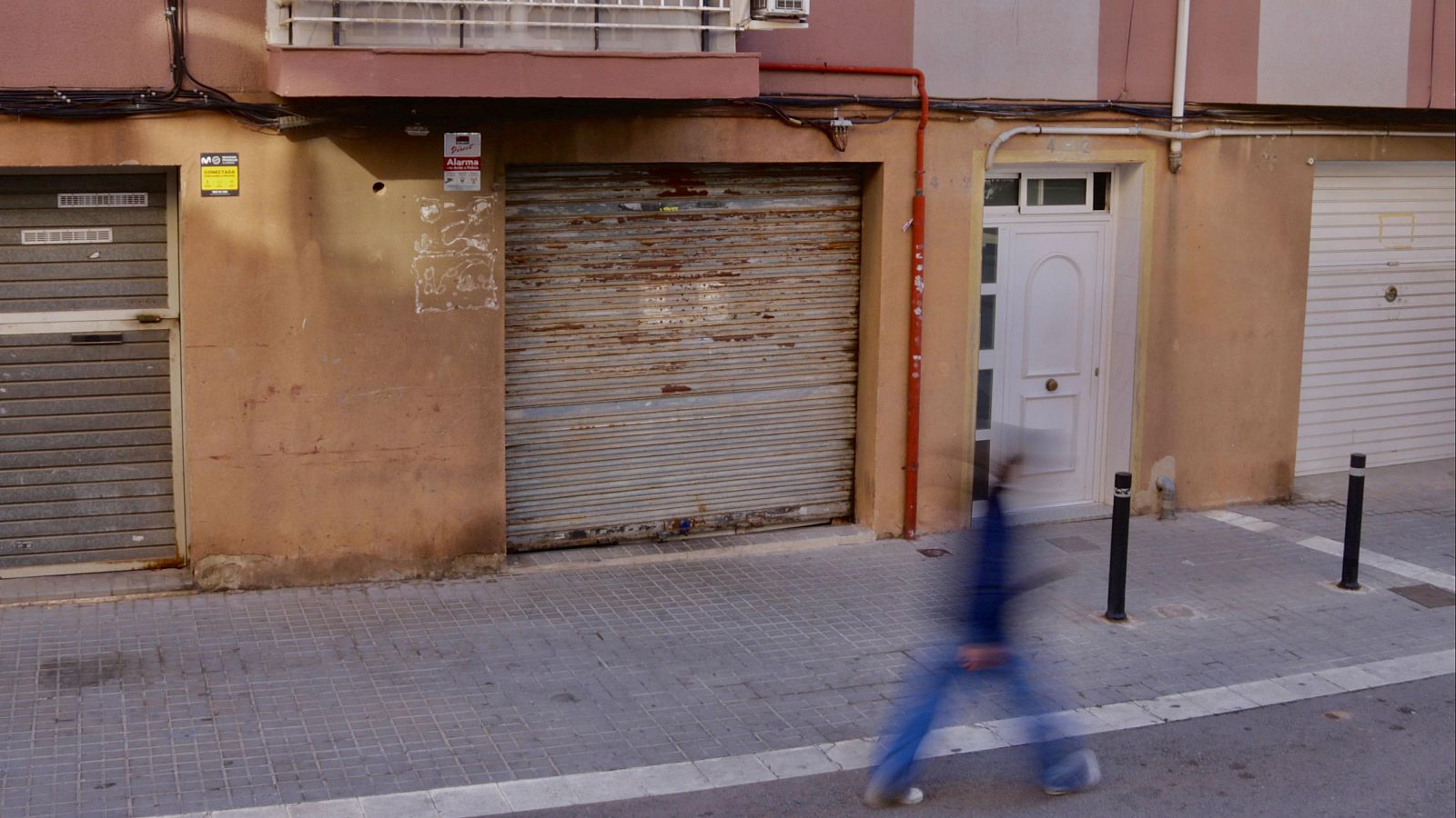 Carrer d'Ibèria, al barri de Bufalà de Badalona