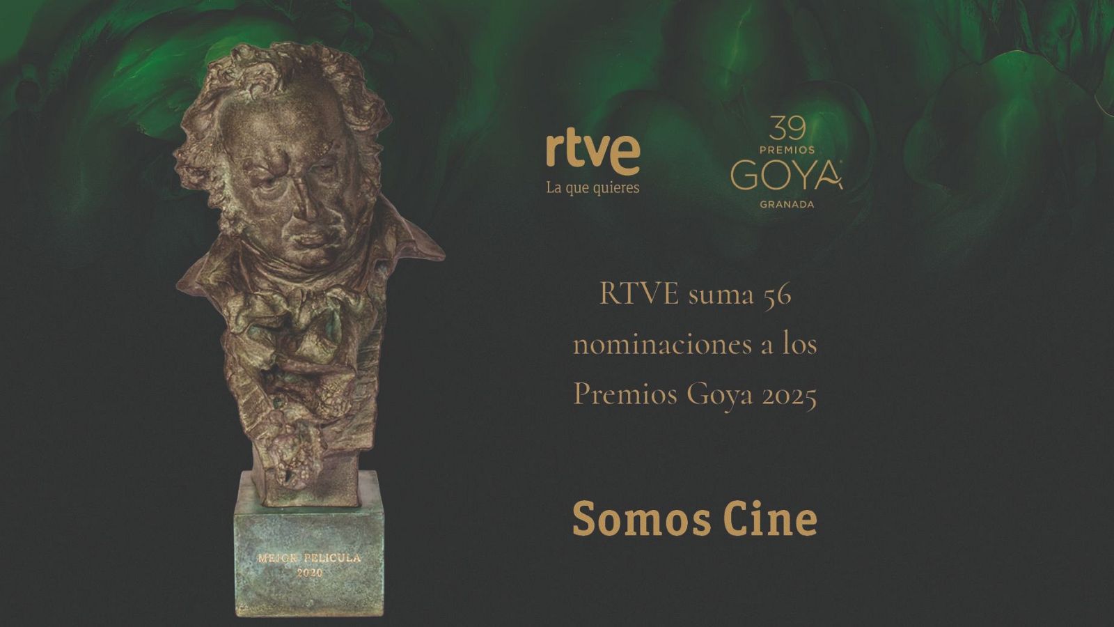 RTVE, volcada con el cine español y con los Goya