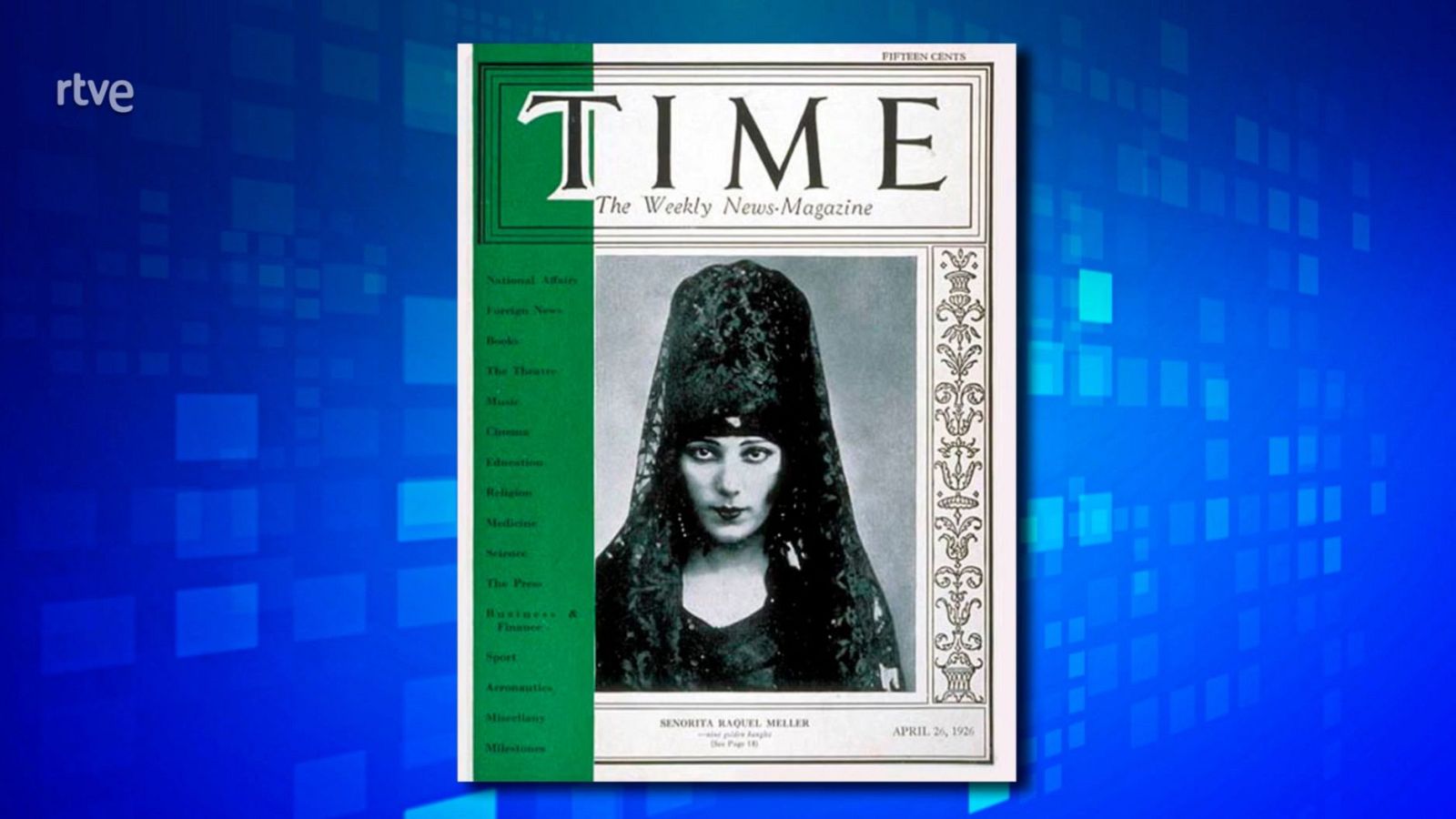 Raquel Meller, la cupletista que fue portada de 'Time'