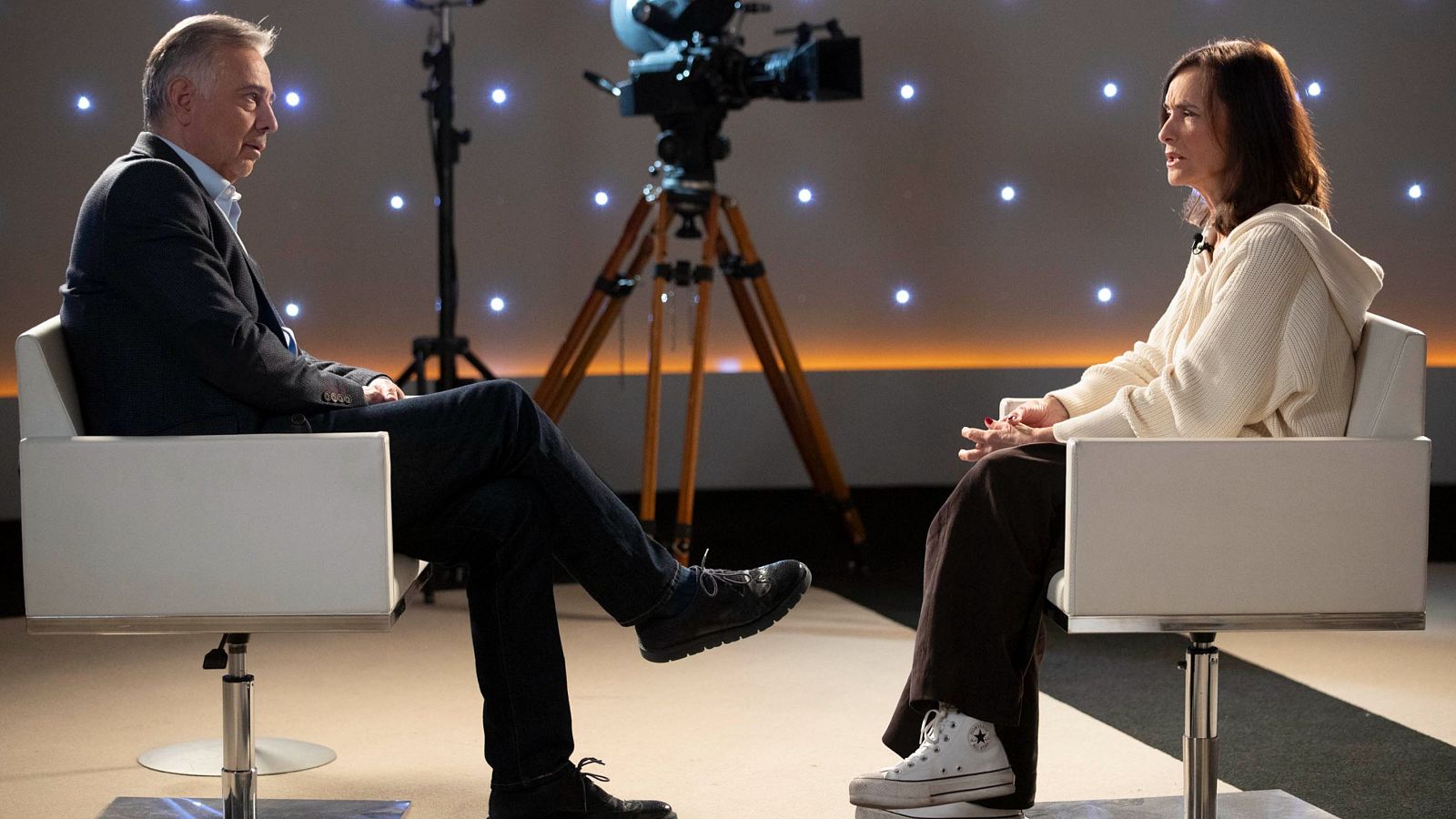 Jenaro Castro y Ana Torrent