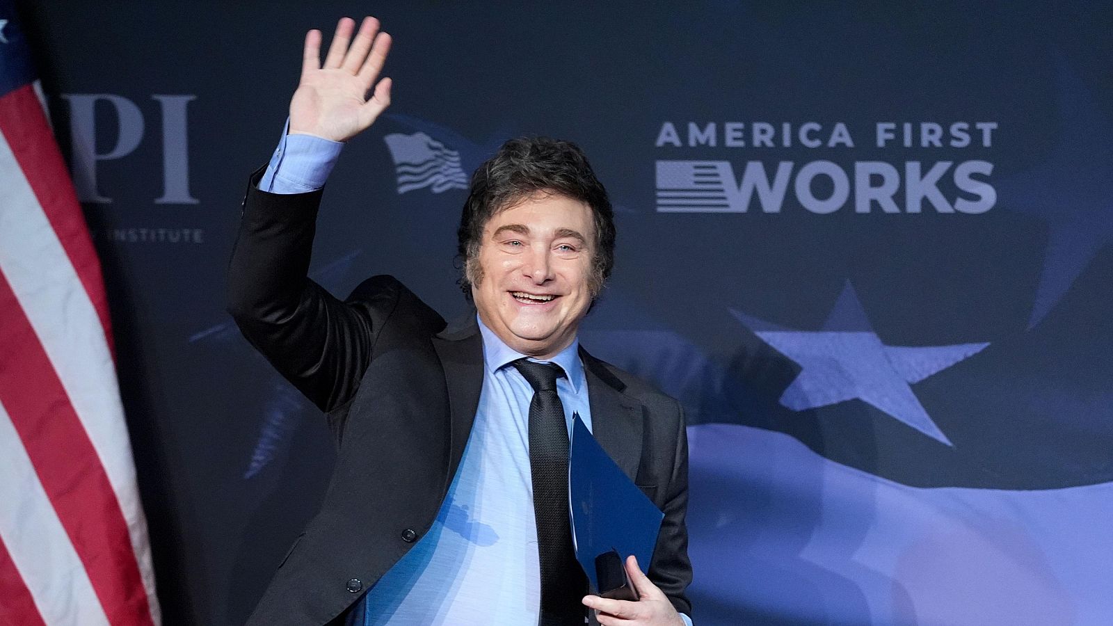 El presidente argentino, Javier Milei, en Mar-a-Lago, Palm Beach, Florida, el pasado 14 de noviembre de 2024. Foto de archivo