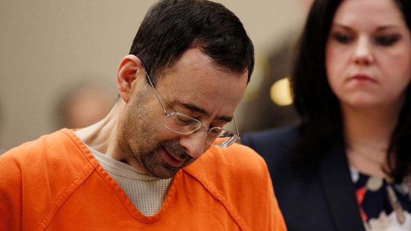 El exmédico del equipo de gimnasia de EE.UU,  condenado a 60 años de prisión