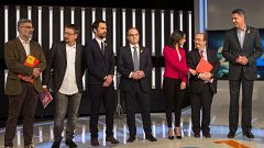 El 155 y los "presos políticos" embarran un debate en el que los candidatos no aportan soluciones pactadas