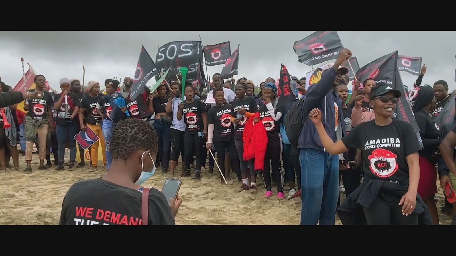 La comunidad de los amaMpondo se levantan en pie de guerra contra Shell