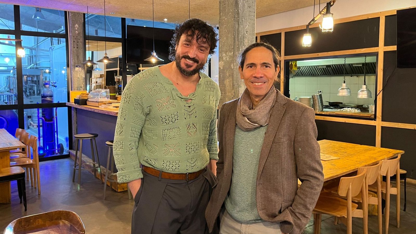 David Pareja y David Kaplún durante la entrevista para 'Objetivo Igualdad'