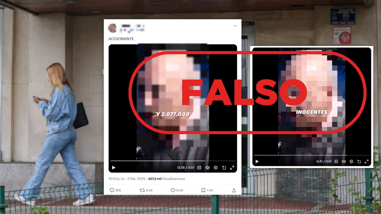 Este vídeo sobre ayudas a mujeres que denuncien ser víctimas de maltrato contiene datos falsos