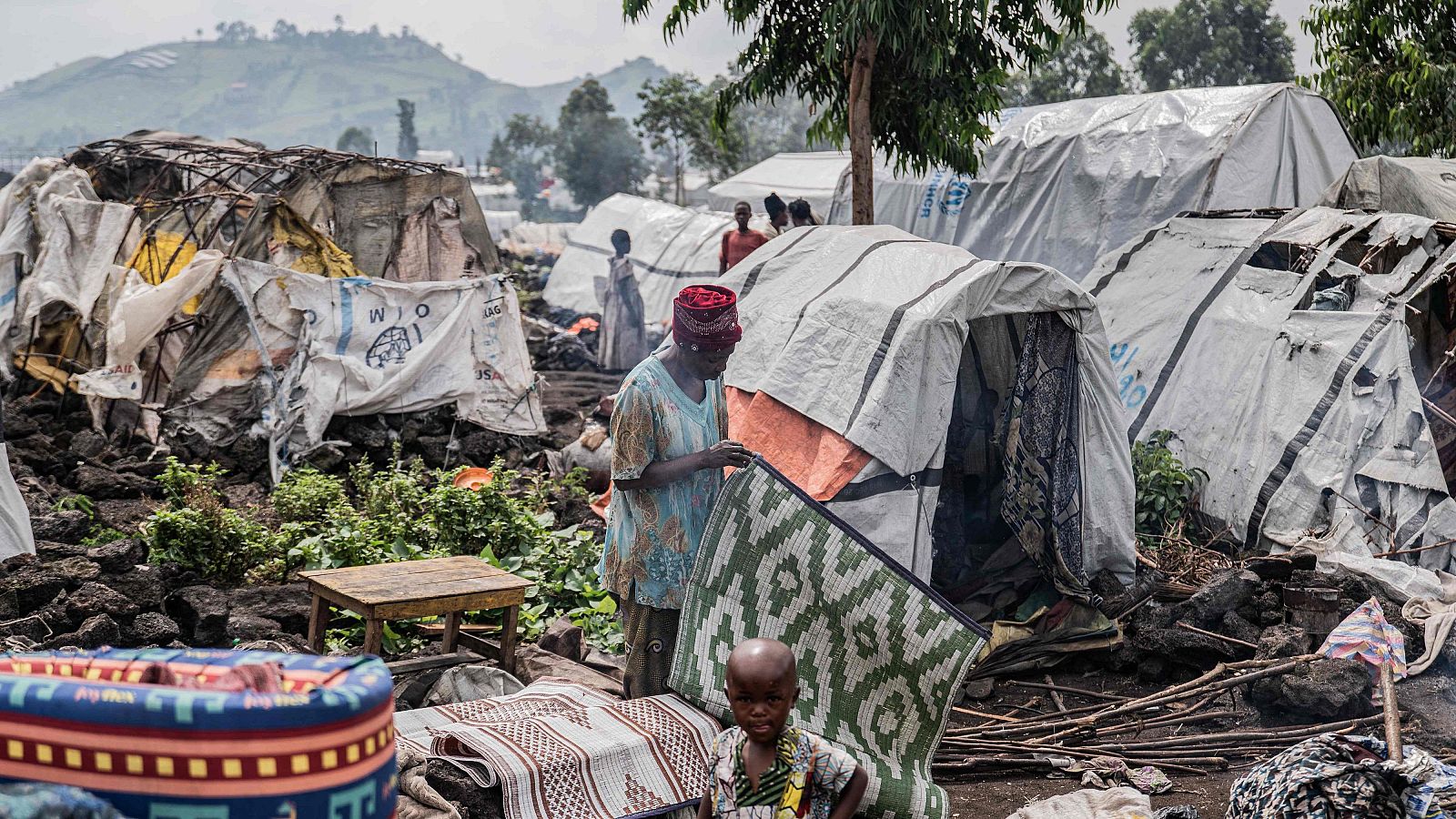 Desplazamientos internos por los enfrentamientos entre el M23 y el Ejército del Congo