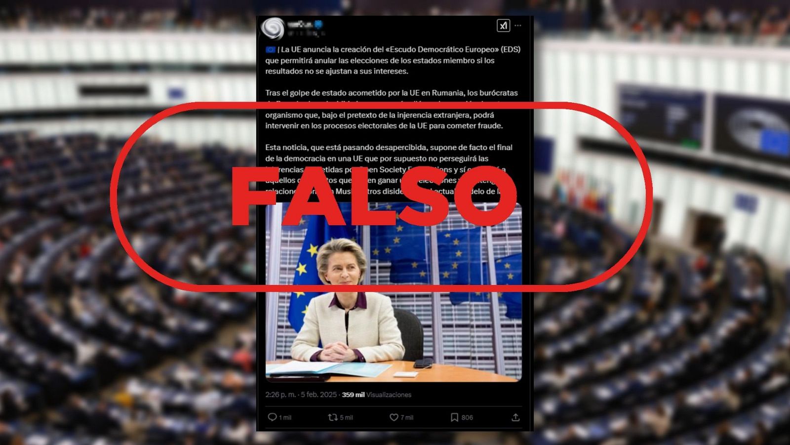 El Escudo Europeo de la Democracia no permitirá anular las elecciones de los Estados miembro