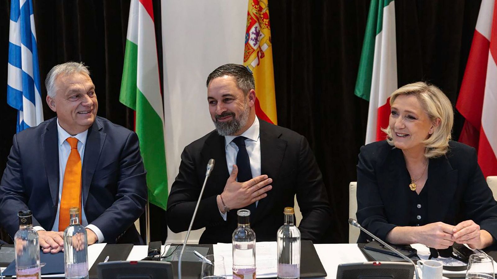 Los partidos de ultraderecha reunidos por Vox en Madrid reclaman devolver a la UE a sus "valores fundacionales"