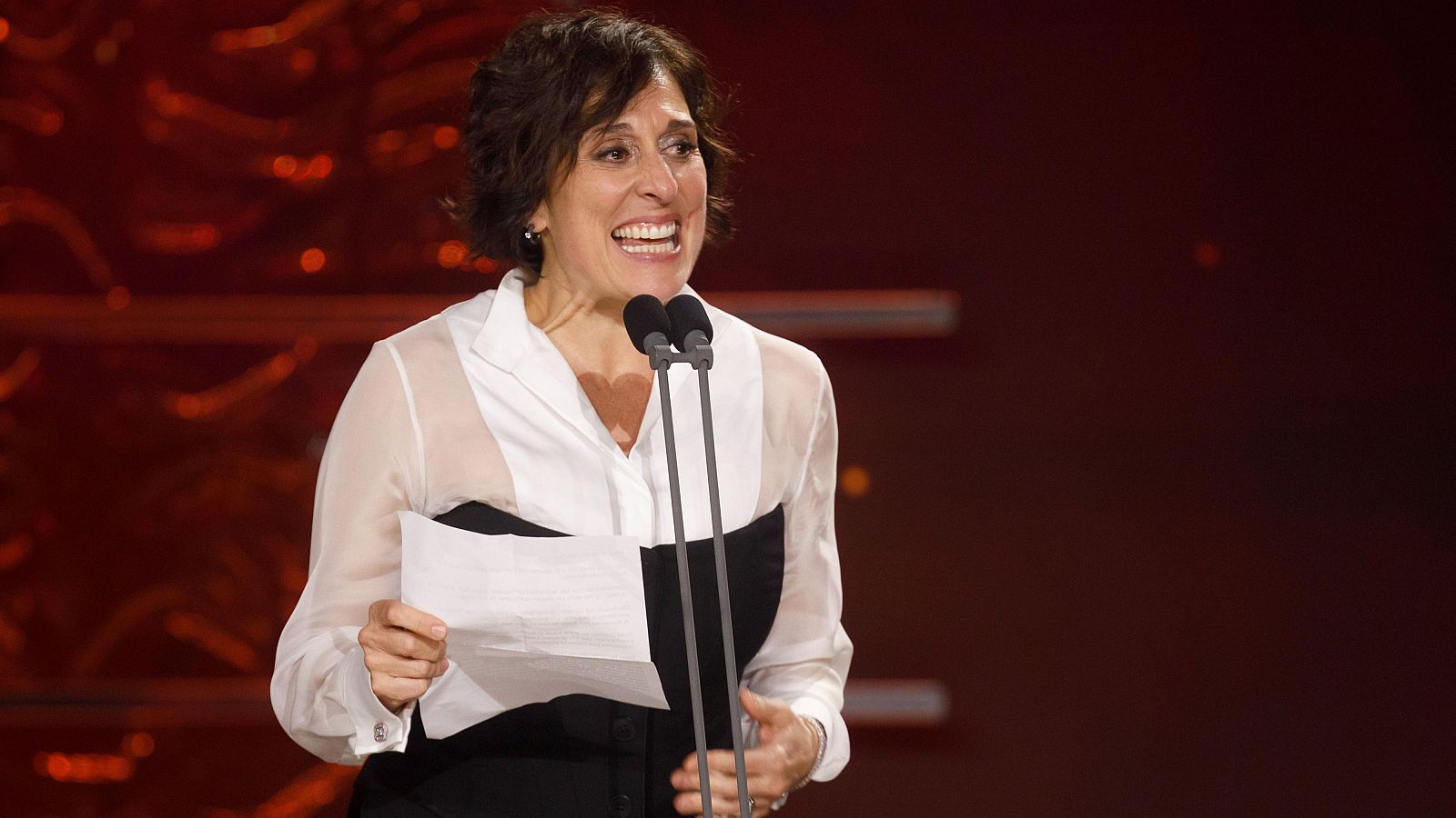 La actriz Clara Segura, tras ganar premio el Goya a Mejor Actriz de Reparto por 'El 47'