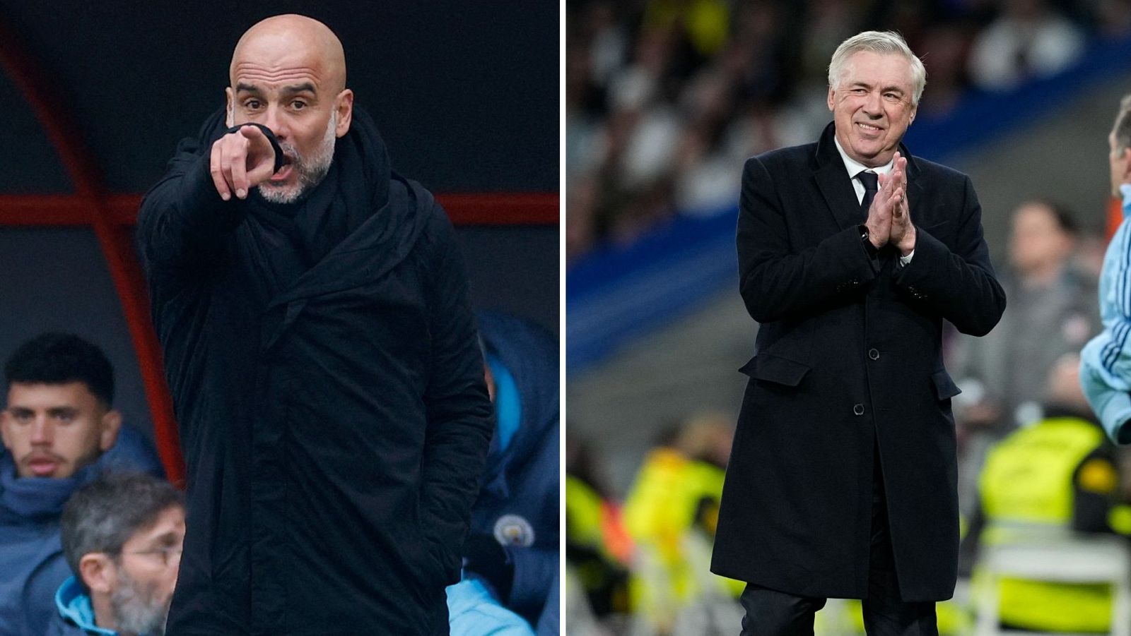 City y Real Madrid se miden en la ida de la repesca de la Champions League con los octavos en mente.