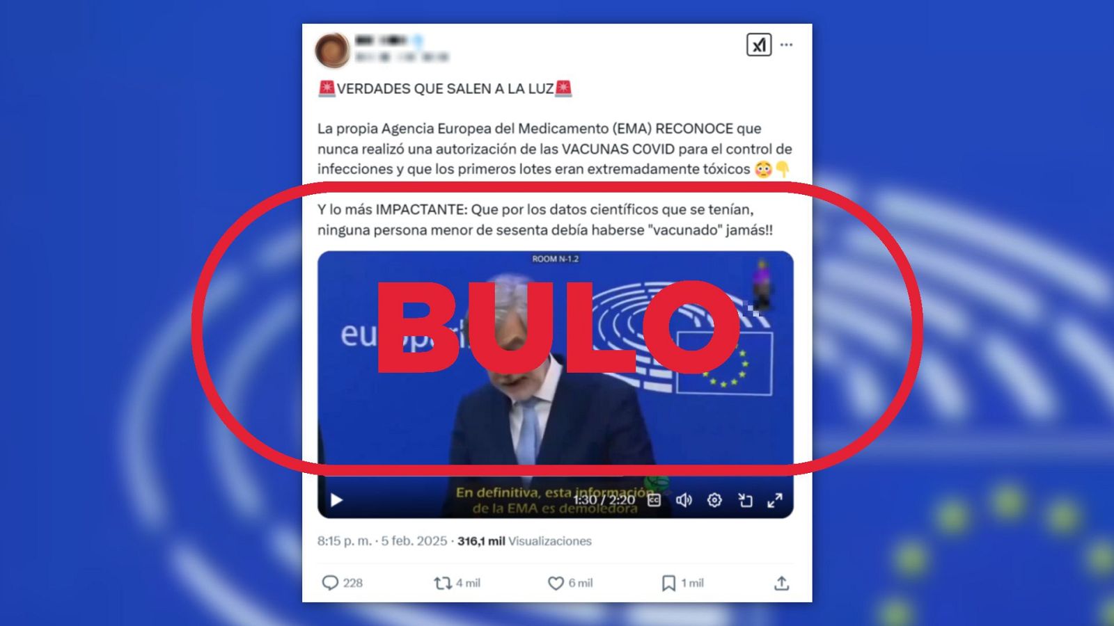 La EMA no ha dicho que nunca autorizó las vacunas contra la COVID-19, es un bulo