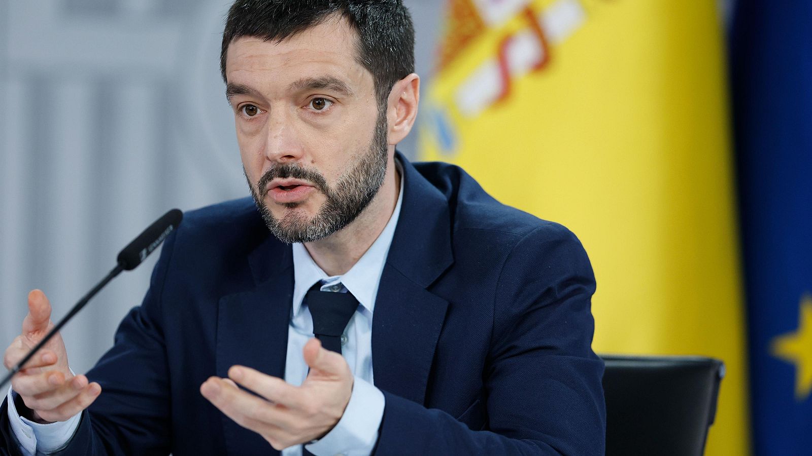 Rueda de prensa tras el Consejo de Ministros