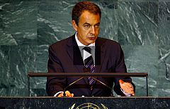 Zapatero en la ONU: "Hay que ponerse a construir un nuevo orden financiero mundial"