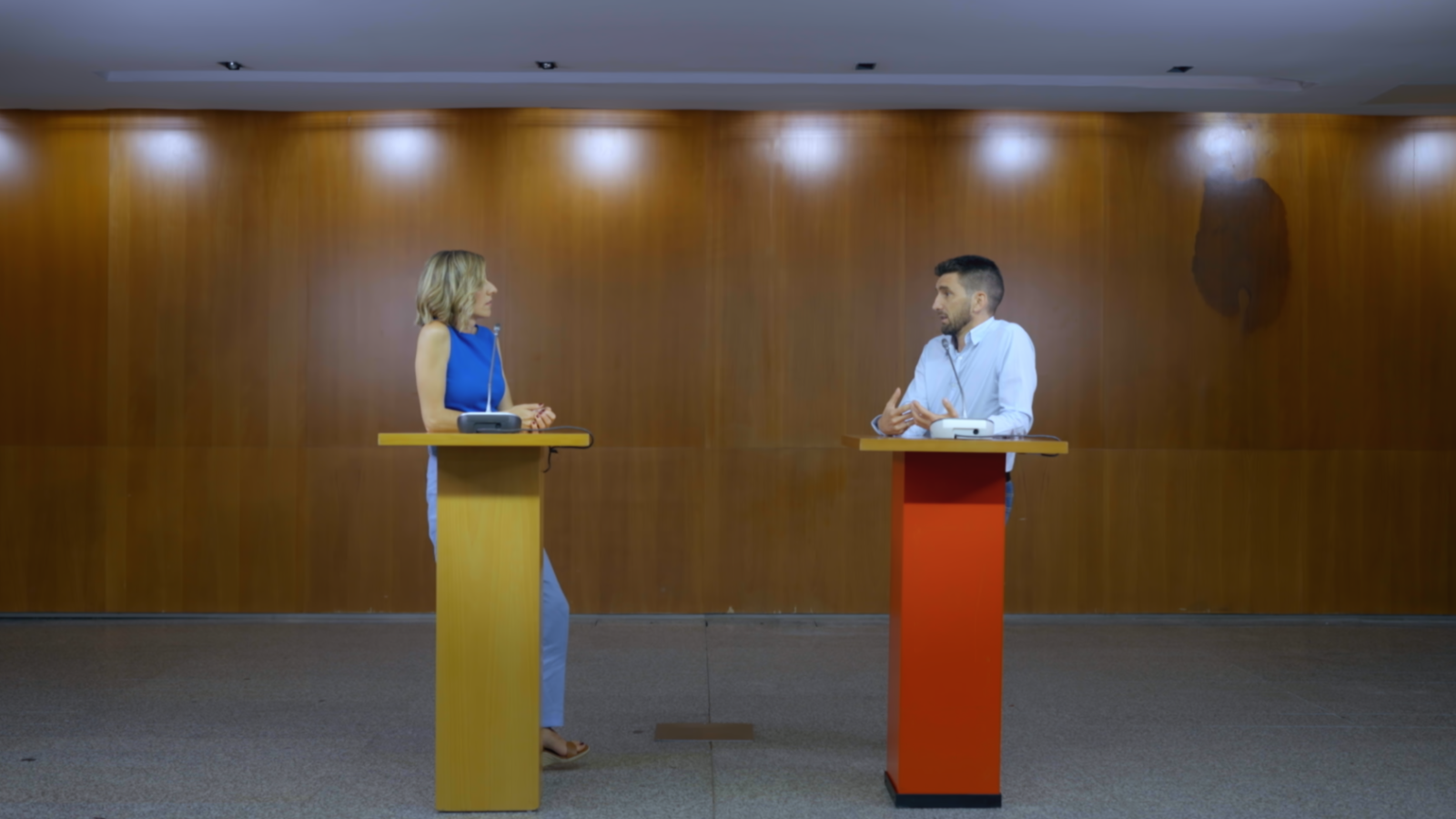 Ana Boadas i l’epidemiòleg Oriol Mitjà, a 'Mapes Mentals'