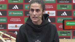Montse Tomé, sobre la vuelta de Irene Paredes a la lista: "Ha respondido en el campo que quiere estar"