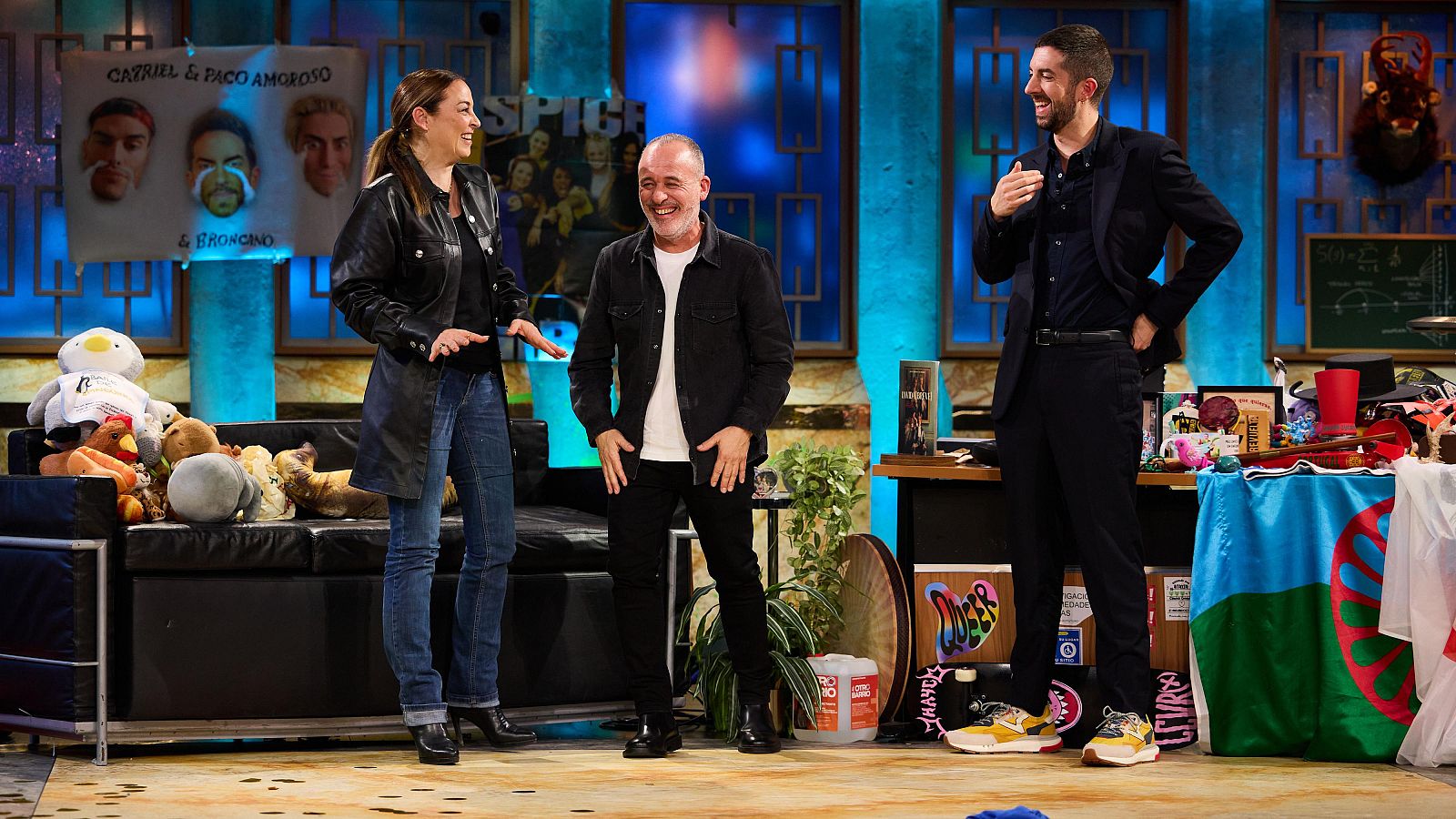 Leonor Watling y Javier Gutiérrez en La Revuelta 11/2/25