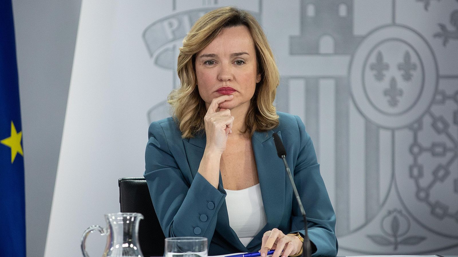 a ministra Portavoz, de Educación, Formación Profesional y Deportes, Pilar Alegría
