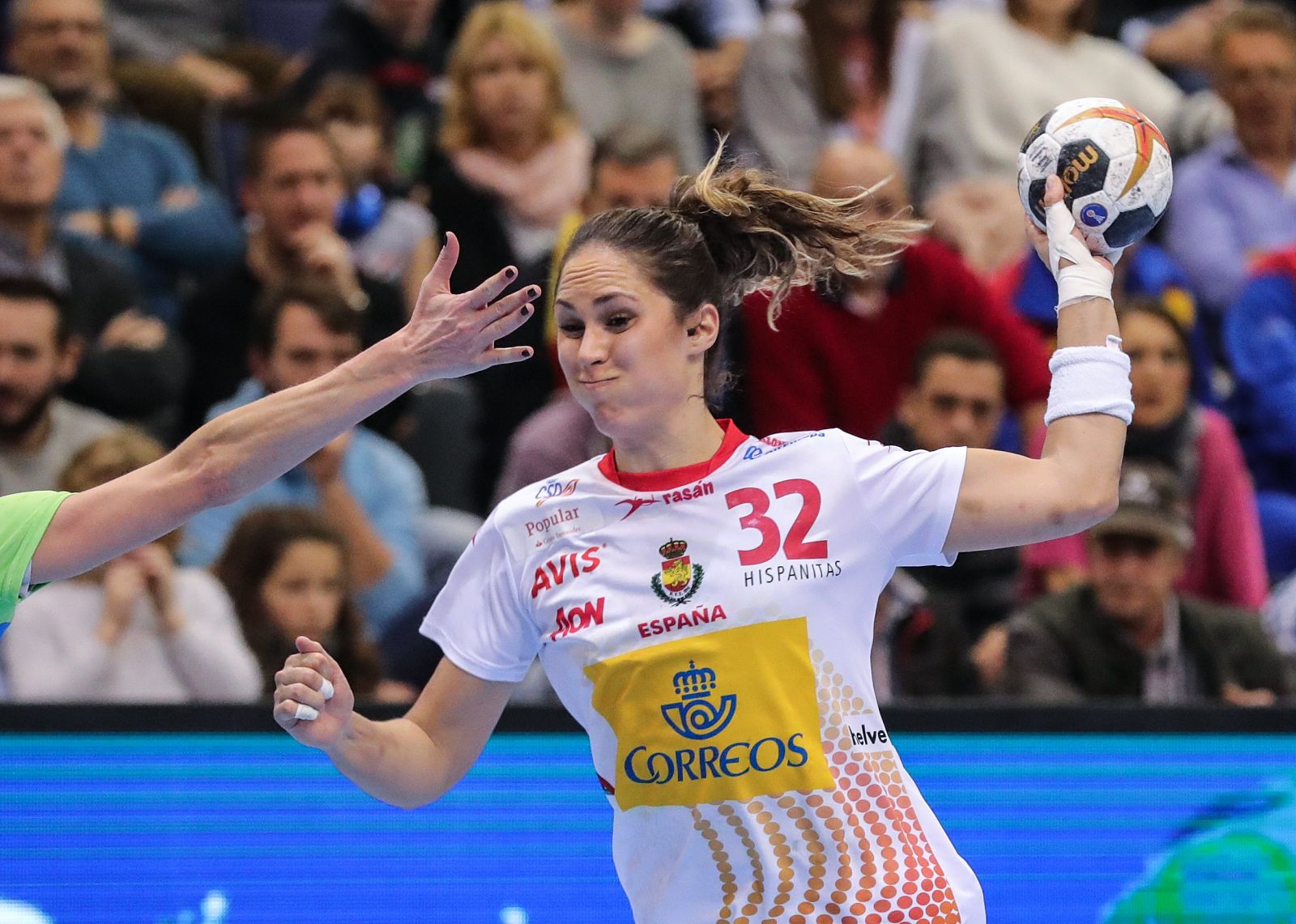 Mireya González en acción en este Mundial