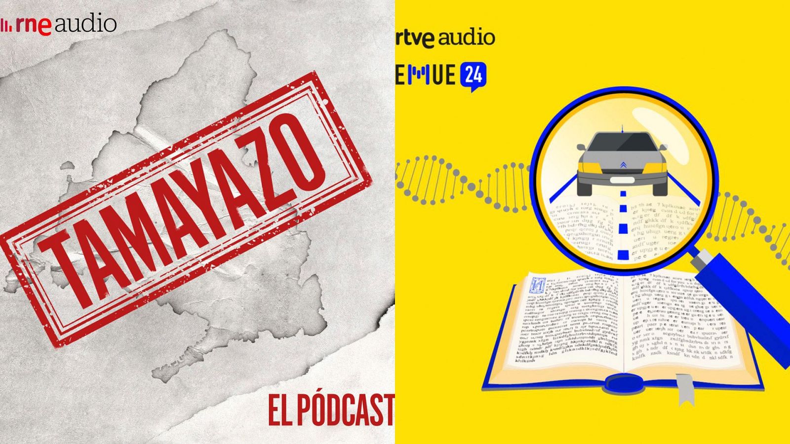 Dos contenidos de RTVE nominados a los Ondas del Podcast