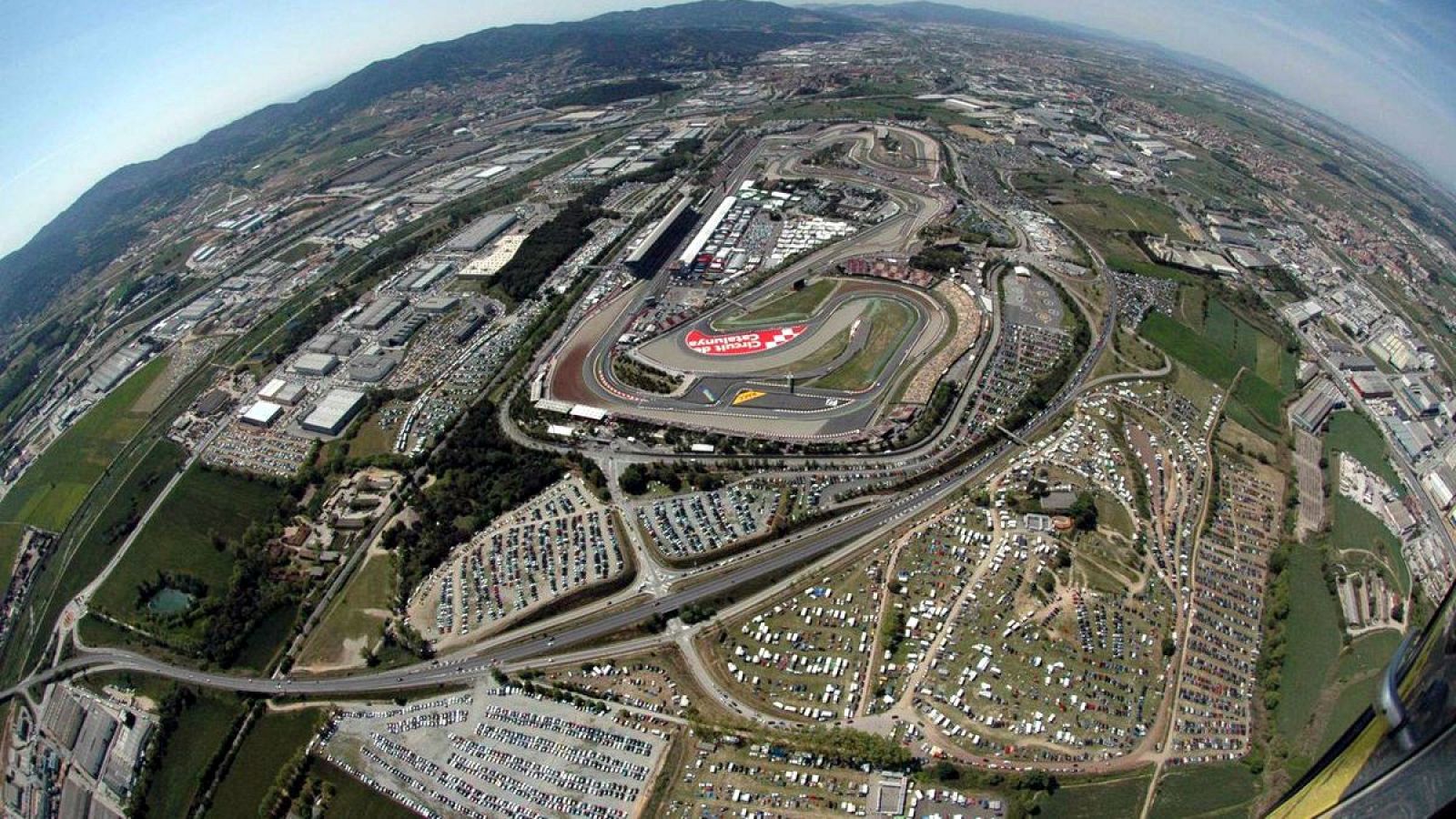 Imatge aèria del Circuit de Catalunya, a Montmeló | Servei Català de Trànsit