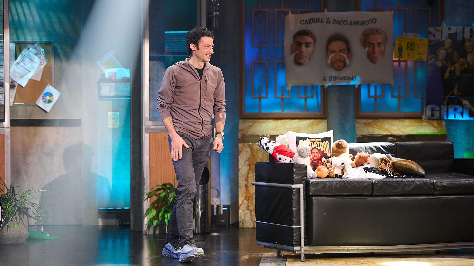 Kílian Jornet visita La Revuelta 13/2/25