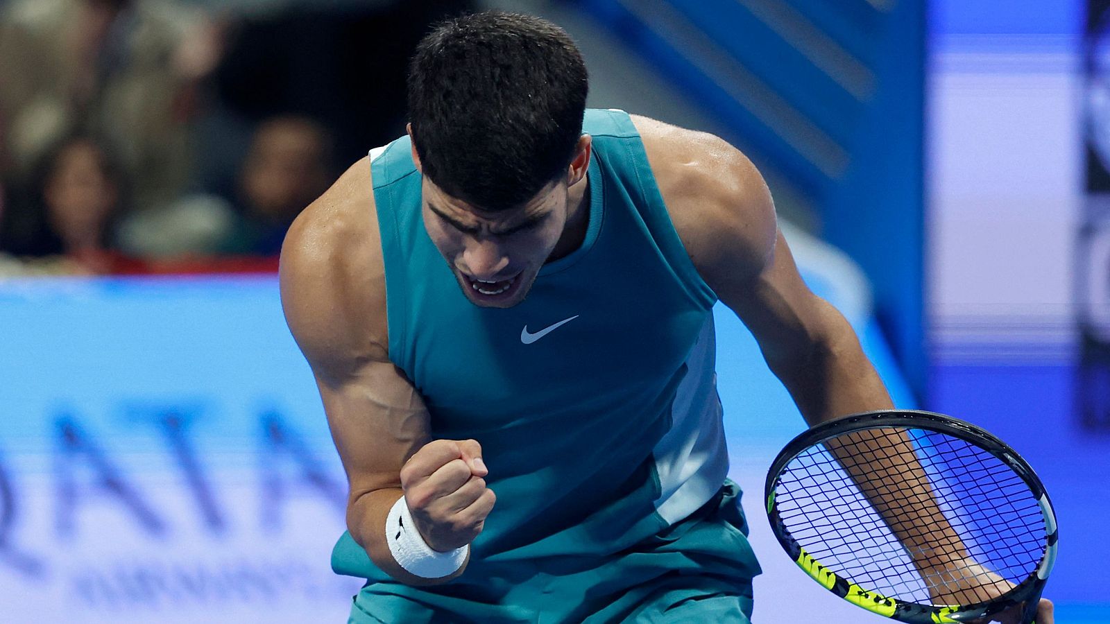 Carlos Alcaraz vence a Marin Cilic en el ATP de Doha