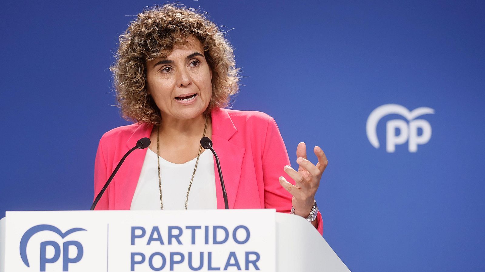 La portavoz del PP en el Parlamento Europeo, Dolors Montserrat