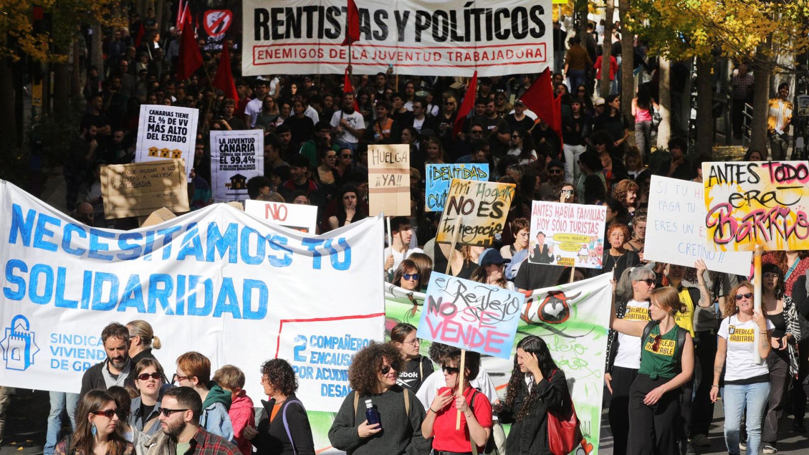 Los sindicatos de inquilinos convocan la primera manifestación estatal por la vivienda para el 5 de abril