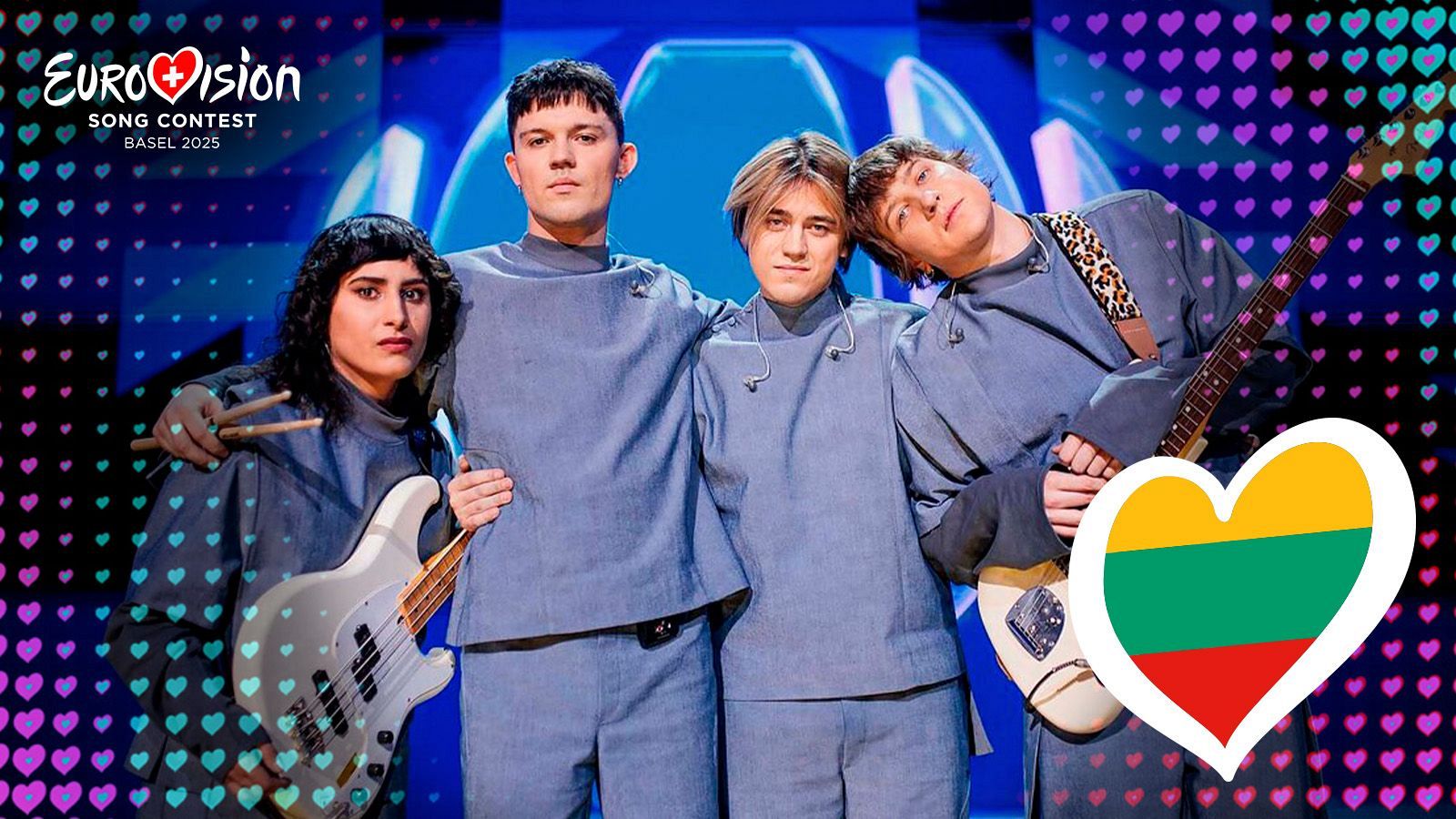 Eurovisión 2025: Katarsis, la banda representante de Lituania en Basilea