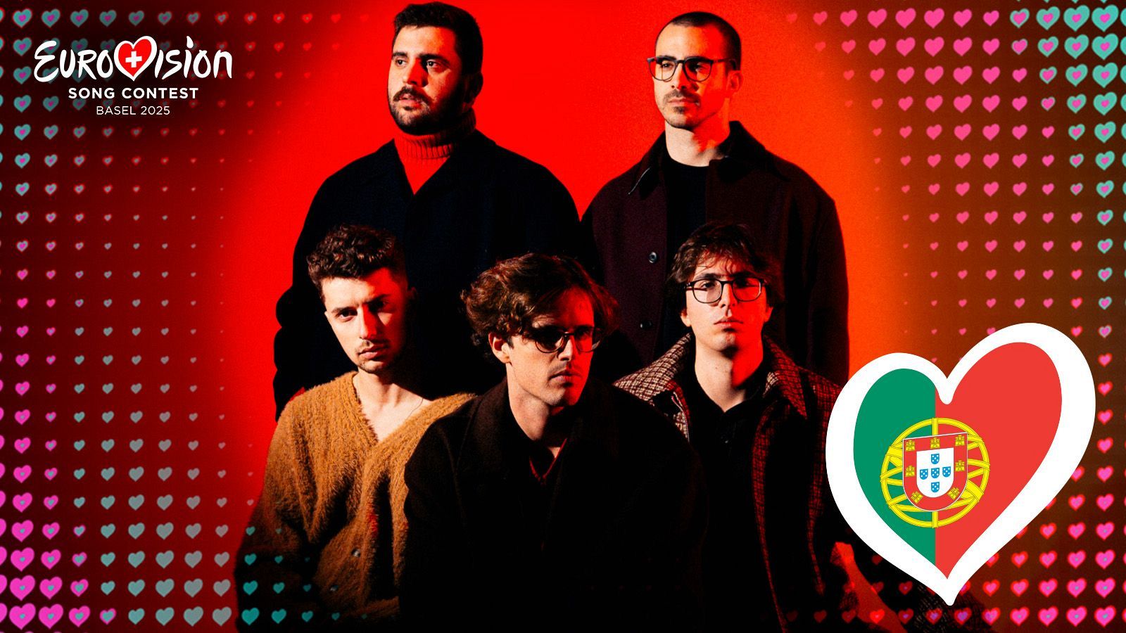 Eurovisión 2025: NAPA, los representantes portugueses en Basilea