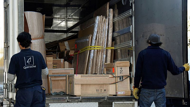 La pieza que falta de Sijena se perdió en 2012 durante las obras en el Palacio Episcopal de Lleida
