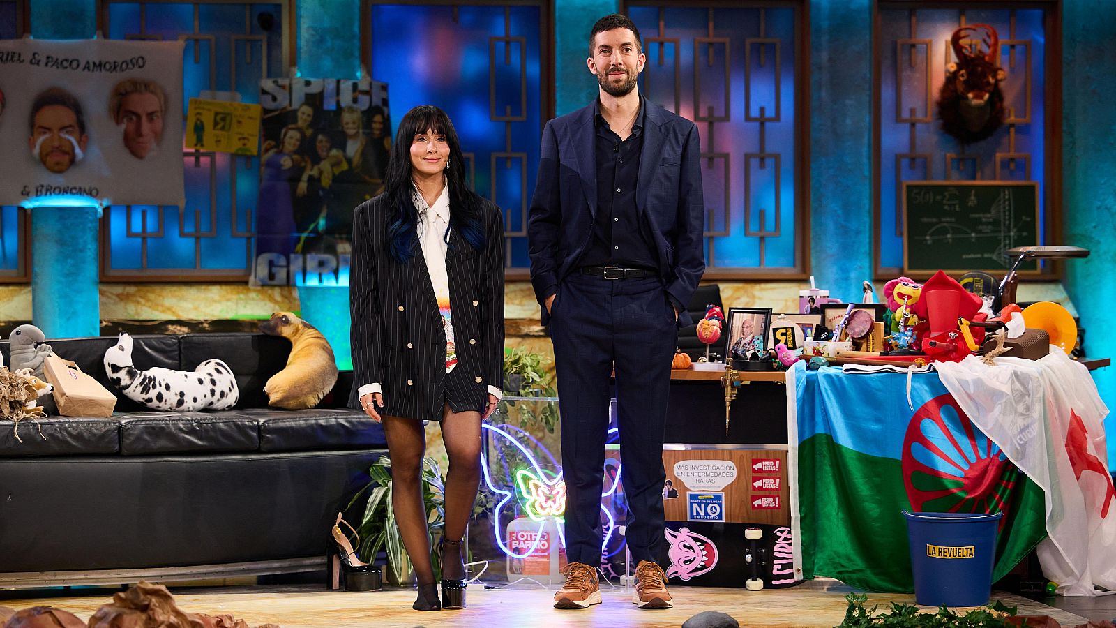 Aitana revela su peso y altura en La Revuelta 19/2/25