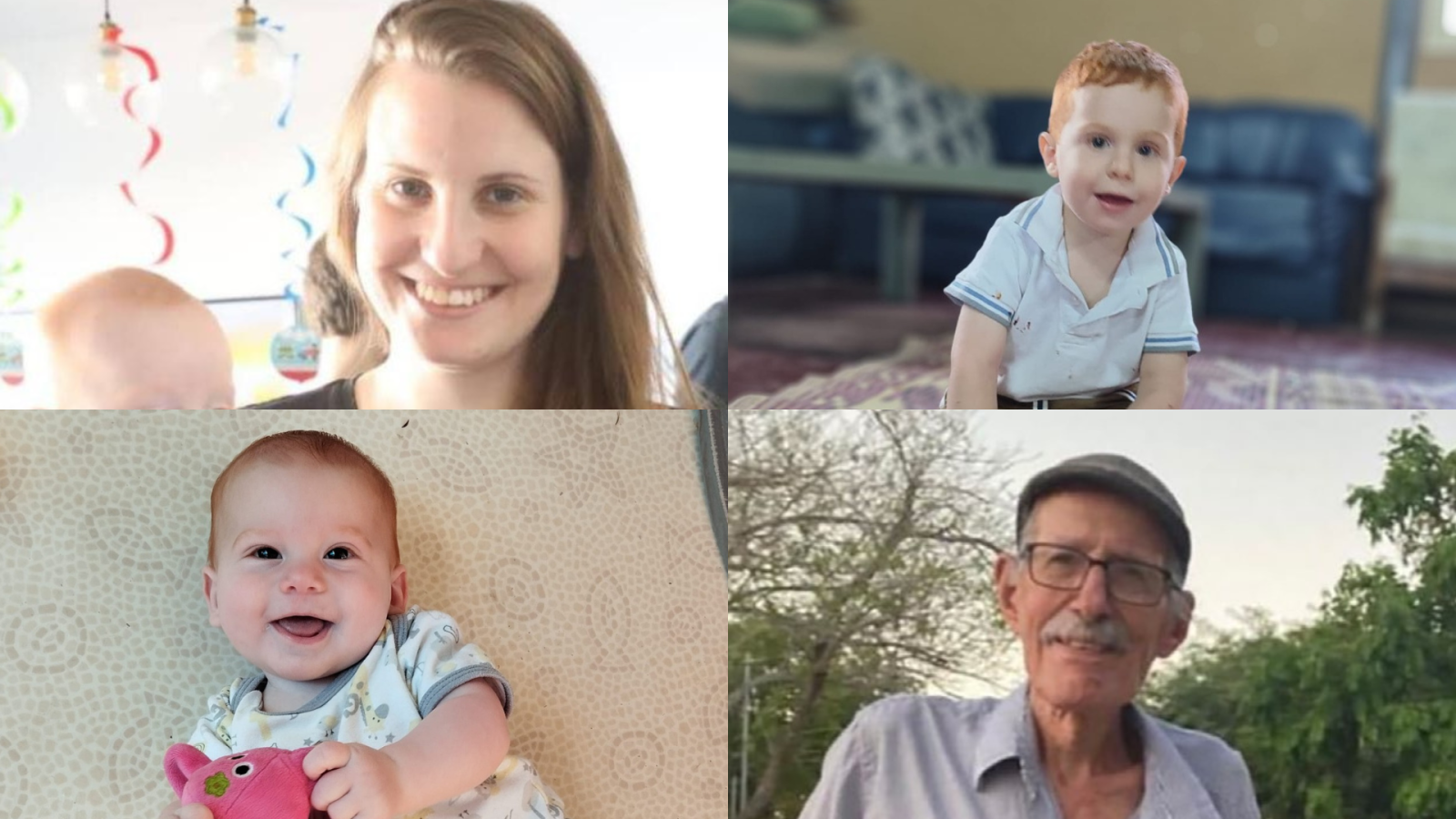 Israel confirma los nombres de los cuatro rehenes muertos que serán entregados el jueves, entre ellos dos niños