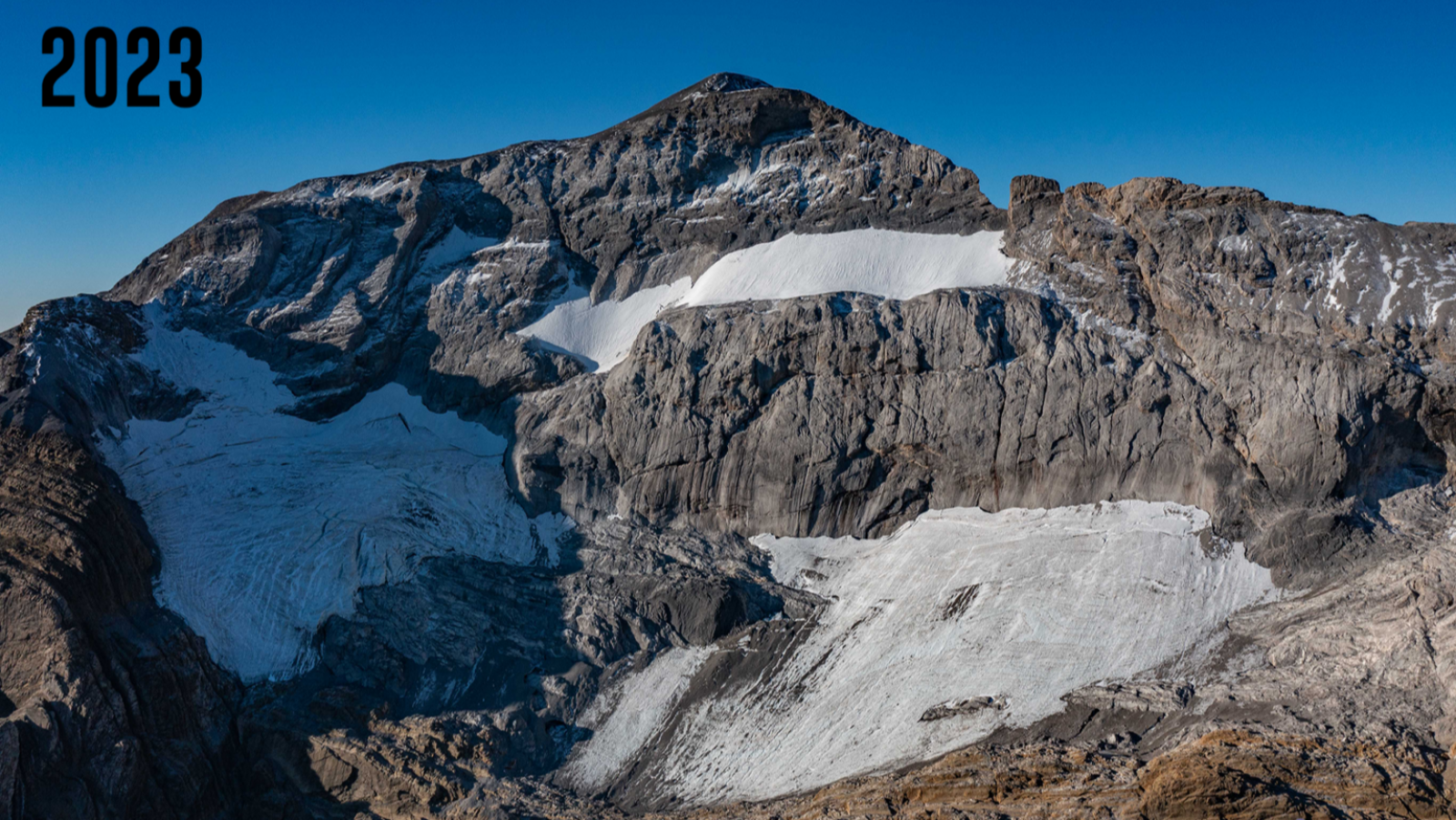 El glaciar de Monte Perdido (Huesca, España) en una imagen de archivo
