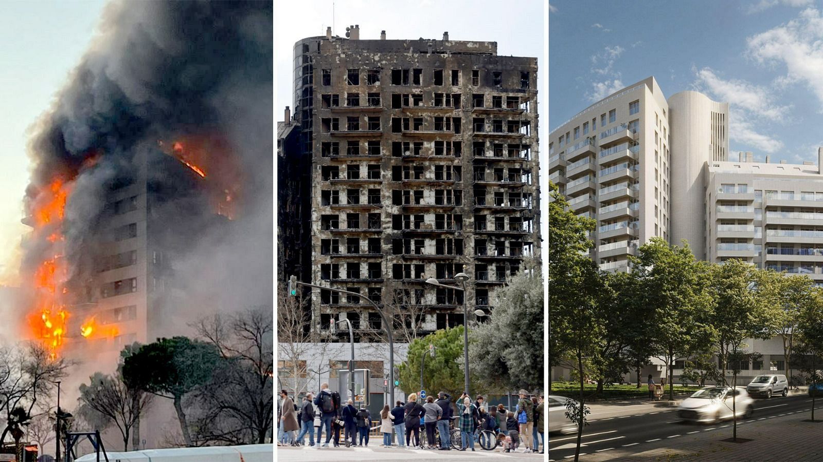 Incendio Campanar: el "riesgo latente" en otros edificios