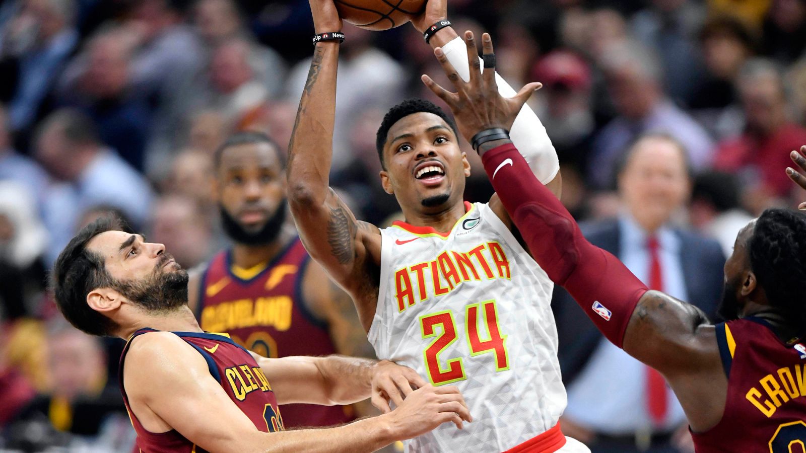 Calderón ante Hawks