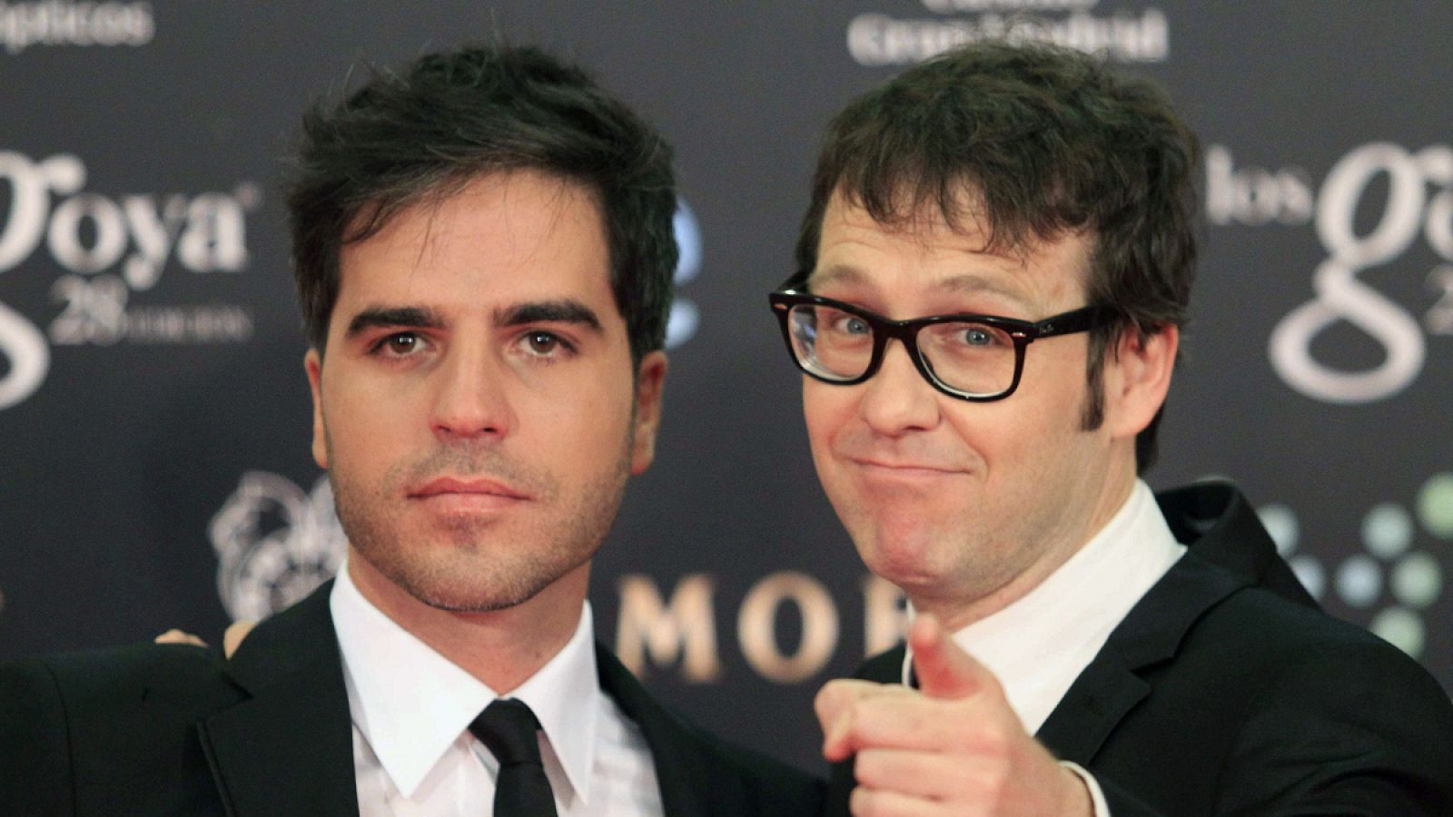 Joaquín Reyes y Ernesto Sevilla en la gala de 2014.