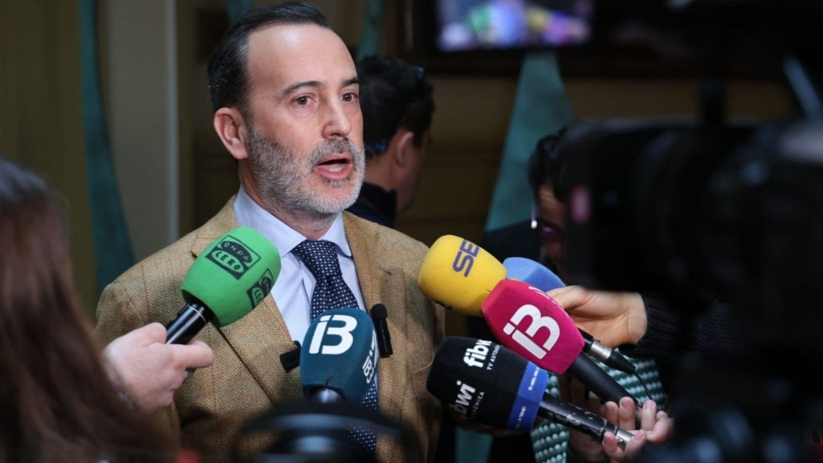 El presidente del Parlament balear, Gabriel Le Senne