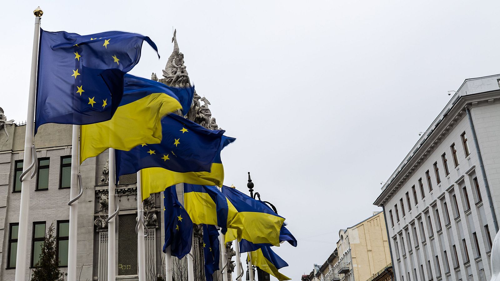 Tercer aniversario de la guerra en Ucrania