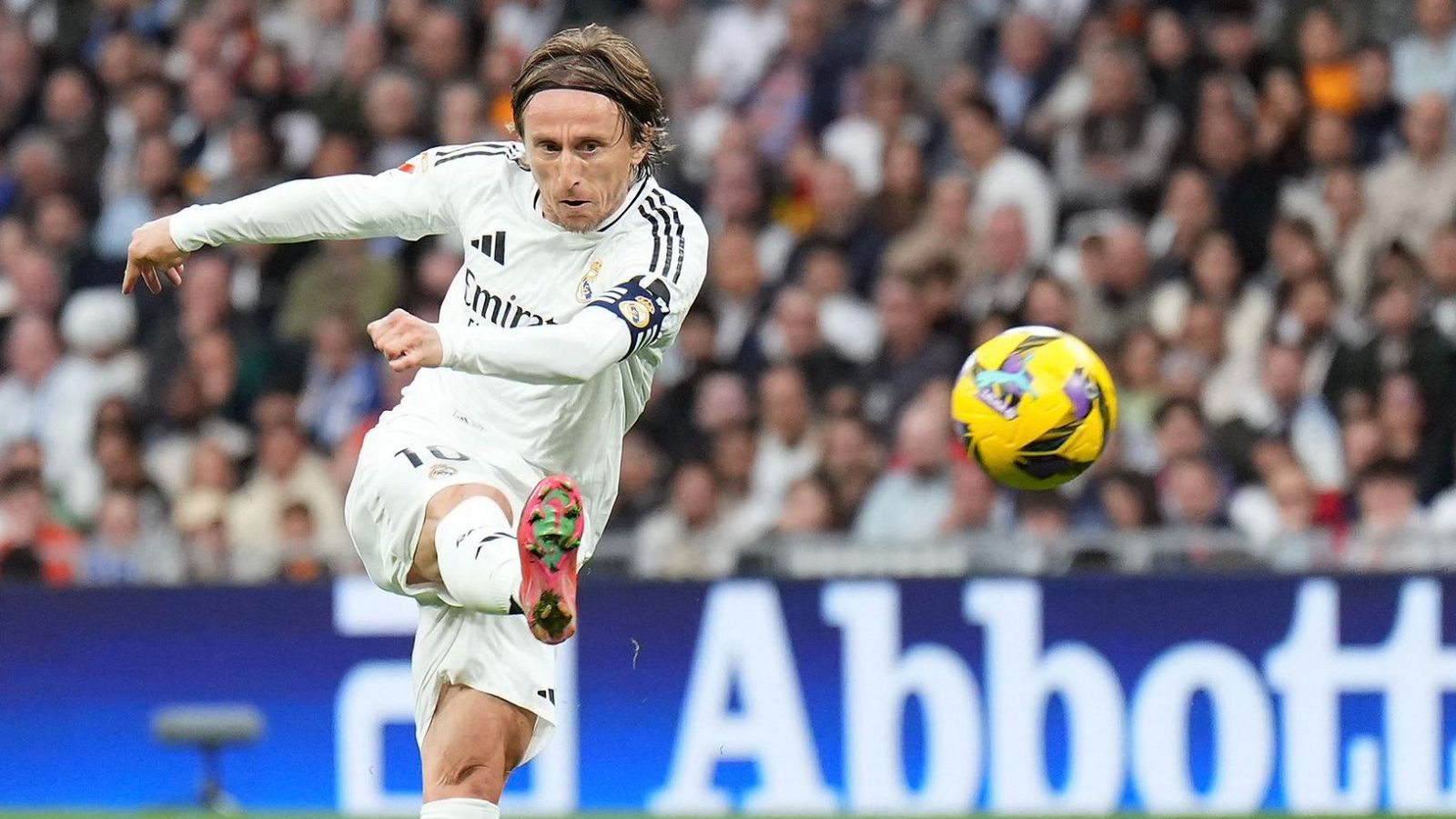 Modric, el jugador más veterano en marcar con el Madrid