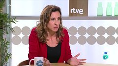 Laia Estrada acusa Junts i ERC de canviar autodeterminació per "pacte fiscal"