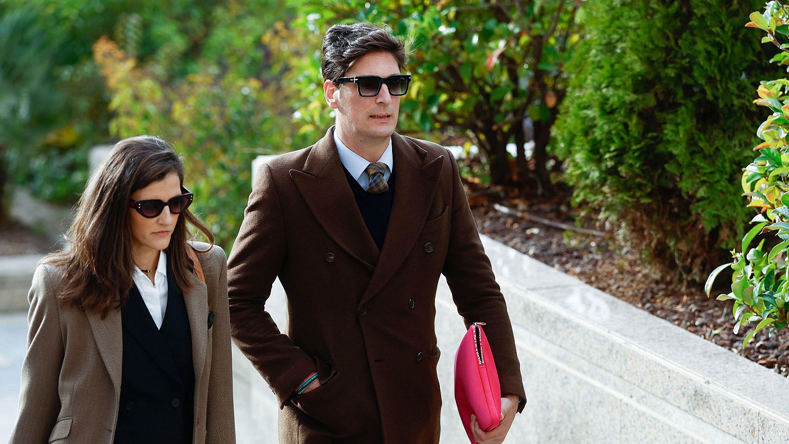 Luis Medina, a su llegada para declarar en el juicio sobre el 'caso mascarillas'