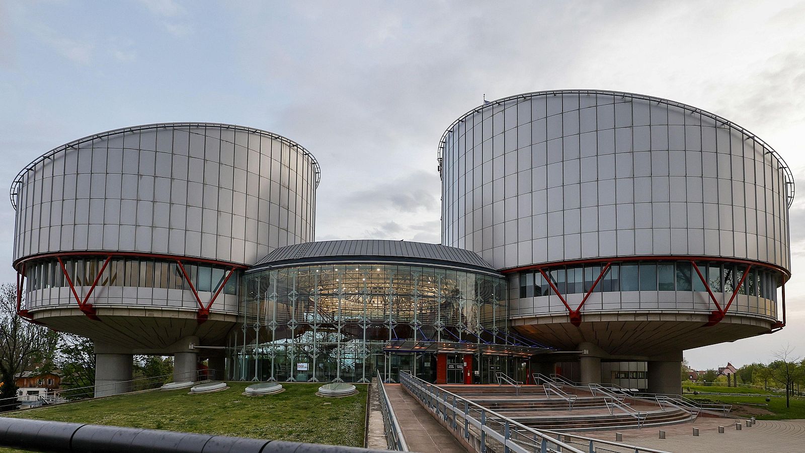 Imagen del exterior del Tribunal Europeo de Derechos Humanos (TEDH), en Estrasburgo, Francia