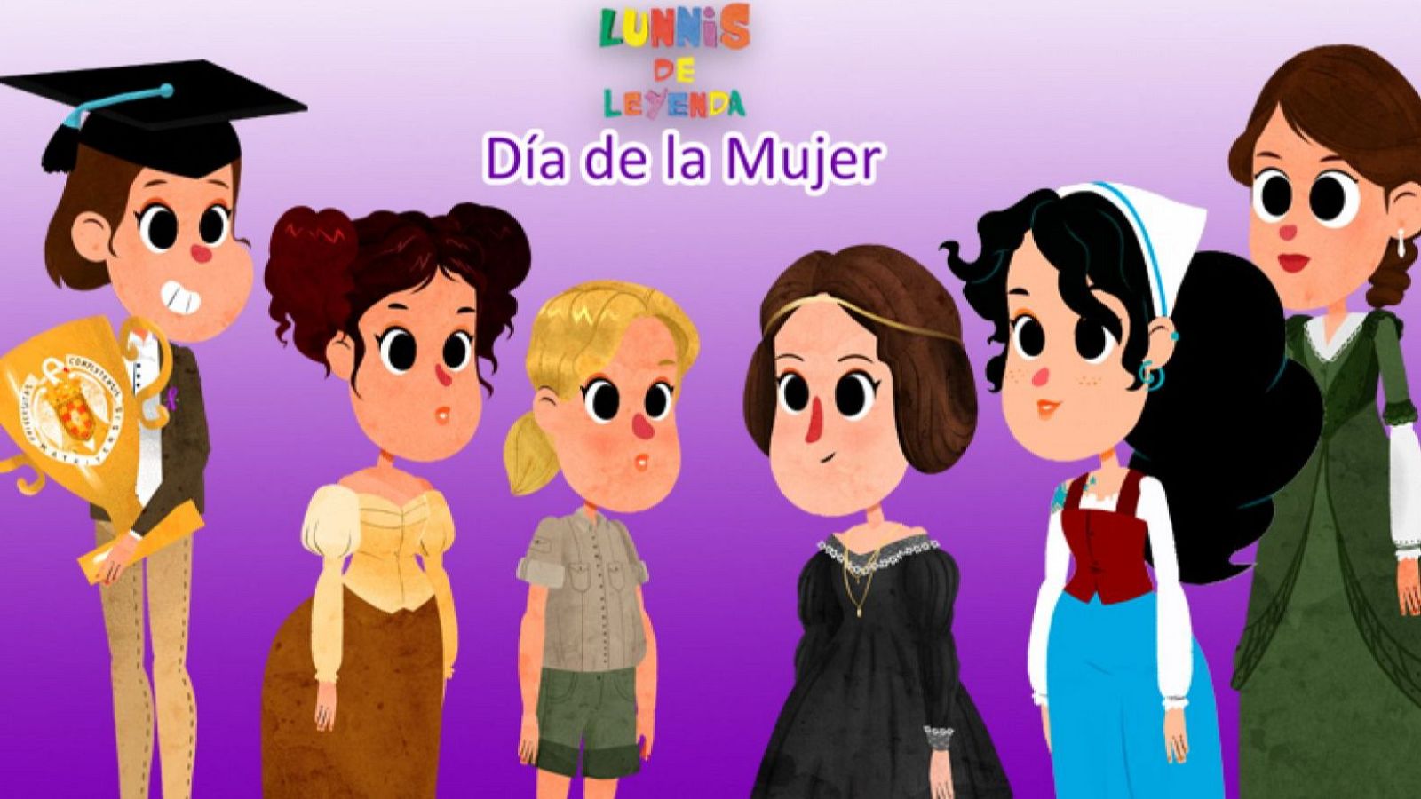 Los Lunnis de leyenda, en el Día de la Mujer