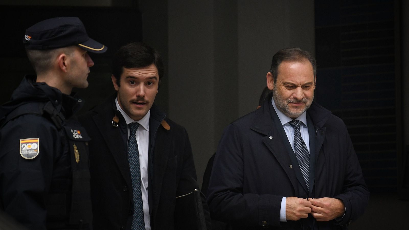 El exministro de Transportes, José Luis Ábalos, a su salida del Tribunal Supremo la semana pasada