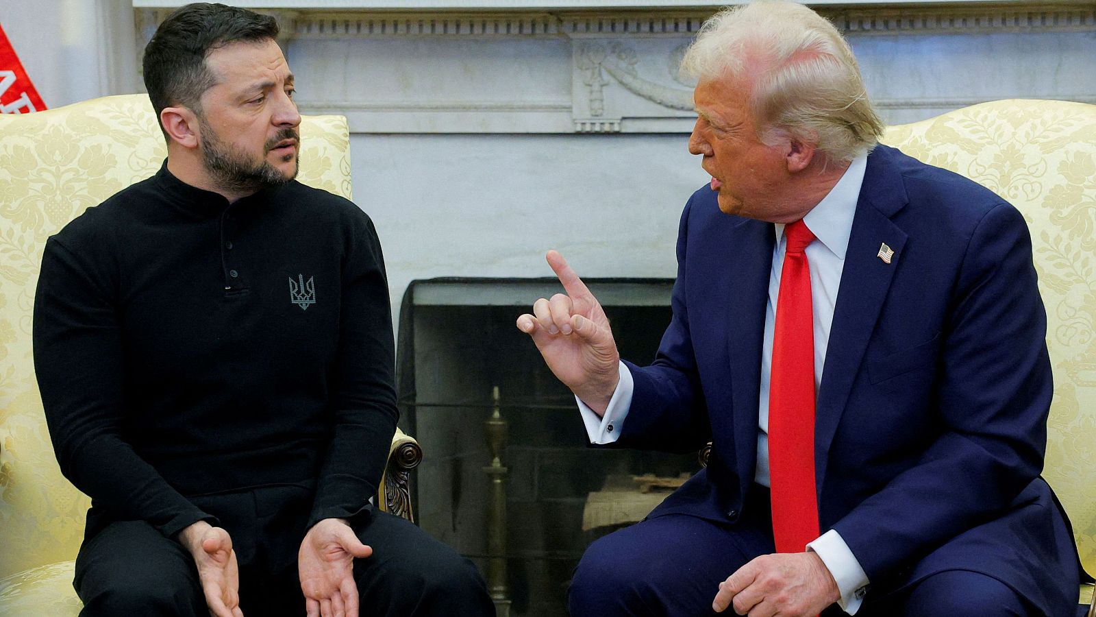Bronca entre Trump y Zelenski en la Casa Blanca