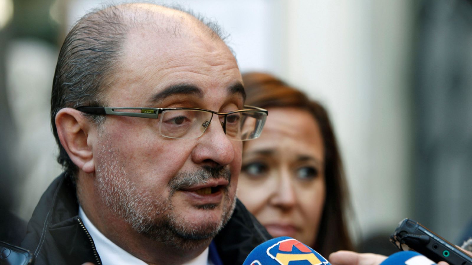 El presidente de Aragón, Javier Lambán