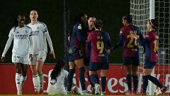 El Barça 'baila bajo la lluvia' de Madrid